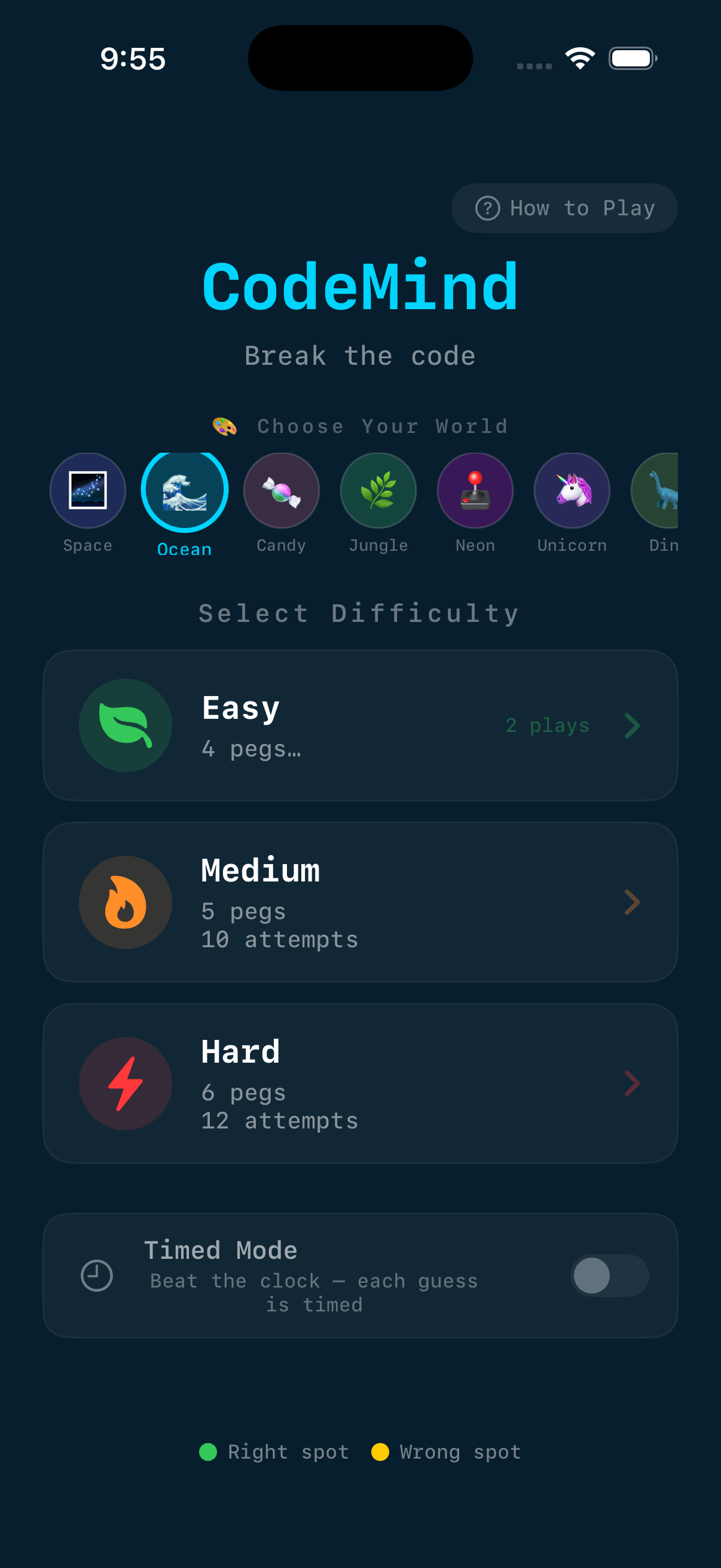 CodeMind Kids - Theme Picker